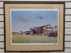 A John Young framed and glazed signed limited edition 212/500 print 