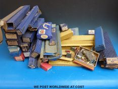 A collection of Hornby Dublo 00 gauge buildings and accessories together with a large quantity of