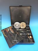 An Adcock 'Stanton' centre pin fishing reel,