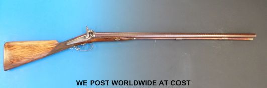 Forsyth & Co side by side hammer action muzzzle loading gun with 29