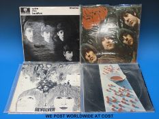 A collection of 6x original Beatles/McCartney LPs.