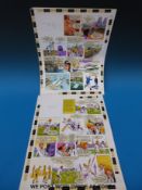 Fenn Street Gang: two full colour original art pages by artist Graham Allen,