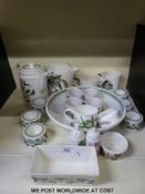 A quantity of Portmeirion 