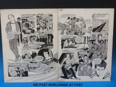 Midge Ure and Slik Scottish pop group;