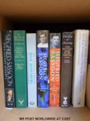 A selection of biographies on Siegfried Sassoon, including Jean Moorcroft Wilson's two volume work.