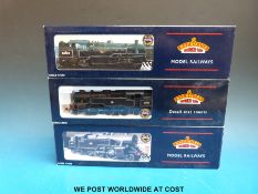 Three Bachmann 00 British Rail gauge tank locomotives standard class tank 80079 32-357 standard