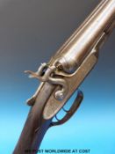 James Purdey & Sons 16 bore bar-in-wood side by side hammer action shotgun with all over fine