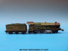 A Hornby Dublo 00 gauge EDL T20 locomotive and tender Bristol Castle 7013,