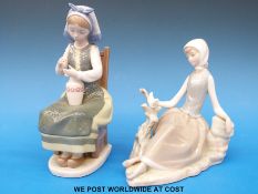Two Lladro figurines,