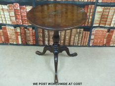 A 19thC tripod table,