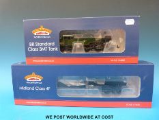 Two Bachmann 00 gauge British Rail locomotives,