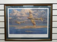 A framed print by Ronald  Wong,