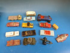 Fifteen Corgi, Lone Star, Budgie and other diecast model vehicles.