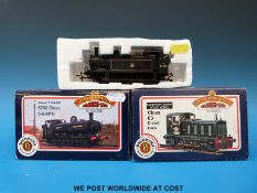 Three Bachmann 00 gauge tank locomotives Class 03 diesel 31-351,