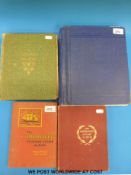 Four various albums of all world stamps Victoria - QEII