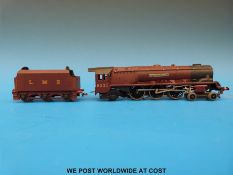 A Hornby Dublo 00 gauge EDL2 locomotive and tender Duchess of Athol 6231,
