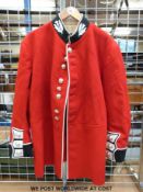 A Scots Guards band tunic, waist 43