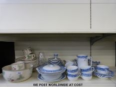 Two part dinner services,