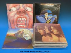 Twenty one Prog-Rock LPs which includes 6xLPs by ELP including “Tarkus”,