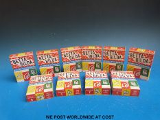 Forty three Betta Bilda building set accessories sets all in original boxes