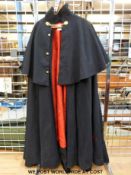 A quantity of Victorian Kent Artillery Volunteers uniform to include belt with buckle, sash,