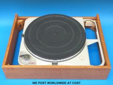 Thorens TD124 turntable.