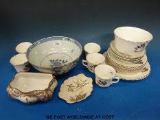 An 18thC Chinese export bowl,