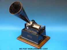 A Edison 'Gem' phonograph with reproducer,