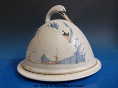A studio pottery cheese dome by Bill and Barbara Hawkins of Rooksmoor, Stroud.