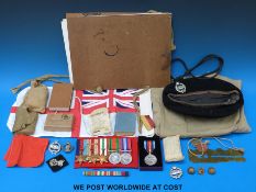 WITHDRAWN : A WWII group of five Eighth Army medals awarded to Mr B Wildgoose,