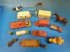 A collection of Dinky and other toys