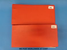 Two albums of mainly GB first day covers including Victorian and George VI