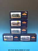 Five Bachmann 00 gauge British Rail tank locomotives, 3F Jinty 47354 32-226, 3F Jinty 47410 32-225,
