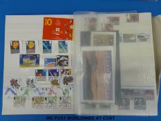 Two stockbooks of mainly QEII GB mint stamps plus booklets,