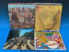 A collection of 30x LPs to include: The Rolling Stones “Goat's Head Soup” (complete);