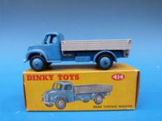 Dinky Toys die cast model Rear Tipping Wagon 414 in original box.
