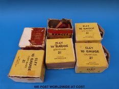 Approximately 140 Eley 10-bore cartridges,