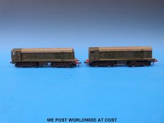 Two Hornby Dublo 00 gauge L30 diesel-electric locomotives,
