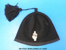 A WWII Italian Fascist / Black Shirt head dress