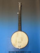 B & M five string banjo, impressed No.3 perfect to peghead in original case.