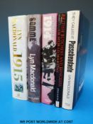 Four titles by Lyn Macdonald including: '1914 - 1915: The Death of Innocence',