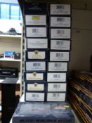 Twenty one Bachmann 00 gauge wagons, tankers and goods vans,