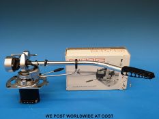 SME 3009 series II precision pick-up arm with box and instructions.