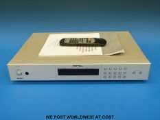Rotel RT-02 AM/FM stereo tuner Hi Fi with remote control and instructions.