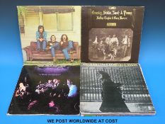 Nine LPs by CSN&Y and related releases,