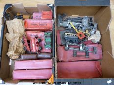 A collection of Hornby 0 gauge carriages,