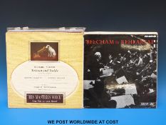 Nineteen classical records on the HMV label, a few very collectable.