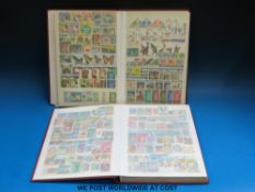 Two stockbooks of Middle East stamps