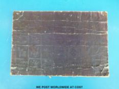 A small Japanese sketch book of bird illustrations on hand made paper