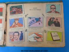 An album of trade cards 'Album De la Revolucion Cubana 1952-1959'